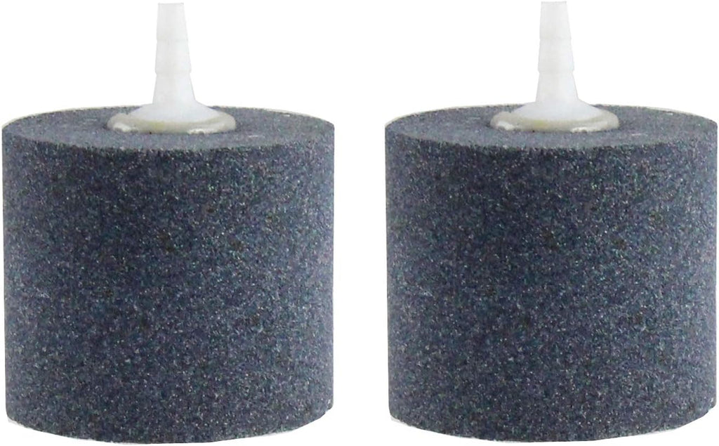 AQUANEAT Aquarium Air Stones 6x2 inch 2 Pack, Large Airstone, Aerator Bubble Diffuser, Air Pump Accessories for Aquariums, Hydroponic, Ponds and Fish Tanks