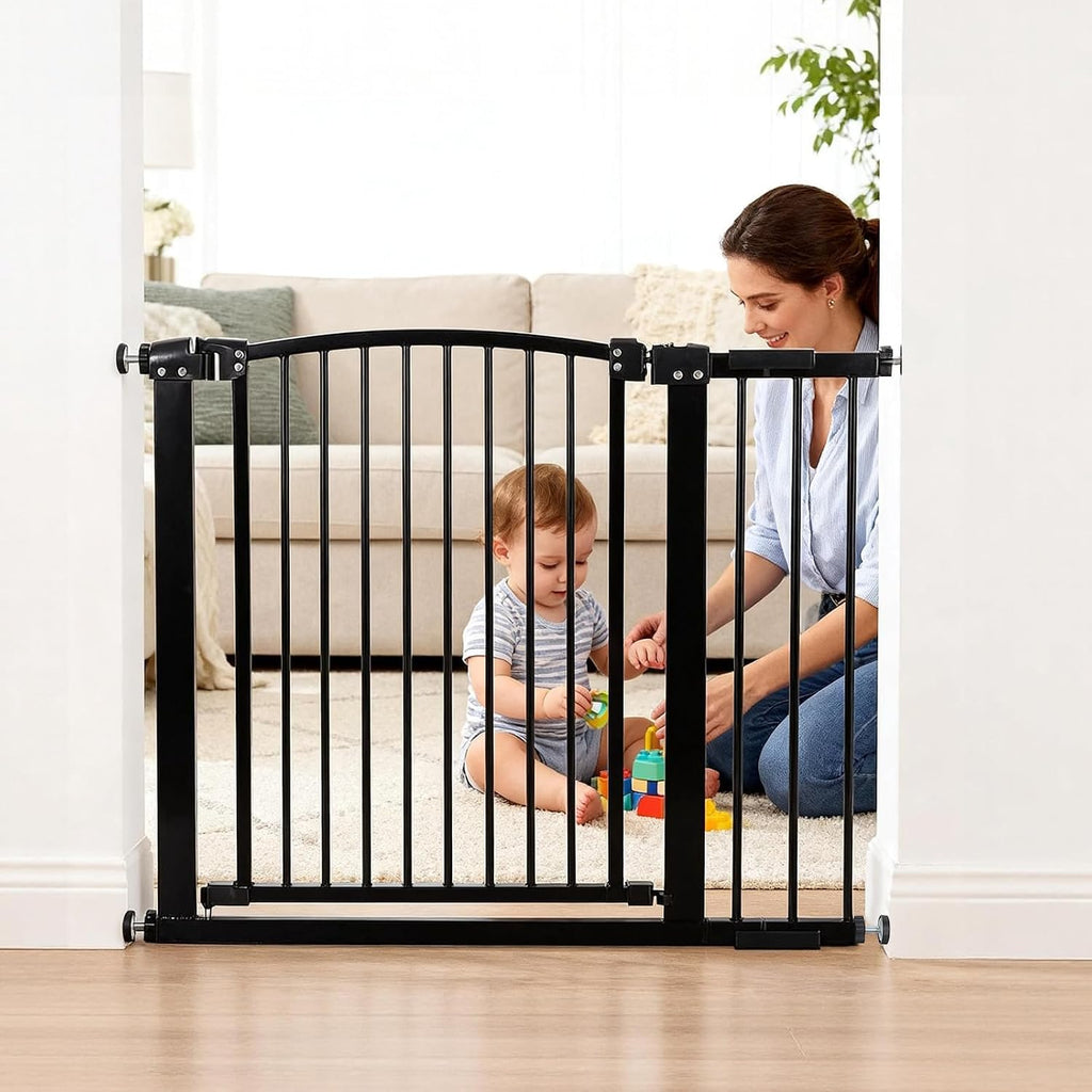 Garvee Pet Safety Gate, 30–41 Inch Wide Pressure Mount Dog Gate