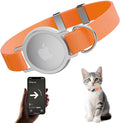AirTag Cat Collar, Ultra Elastic Cat Tracker Collar, Airtag Holder Compatible by Sucegi