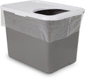Petmate TOP ENTRY LITTER PAN LINERS Dark Grey 8 Count by Petmate