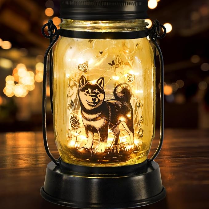 Shiba Inu Gifts for Women/Men Shiba Inu Solar Lanterns Mom Birthday Shibe Dog - Image 8