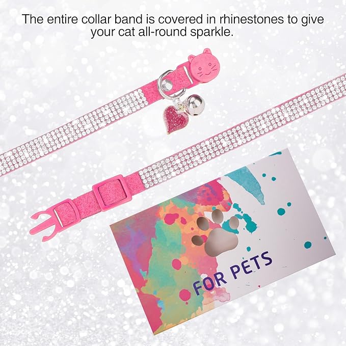 Rhinestone Cat Collar Breakaway - Image 6