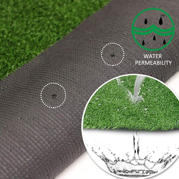 Synthetic Artificial Grass Turf 3FTX44FT, Indoor Outdoor Balcony Garden Pet Rug - Image 3