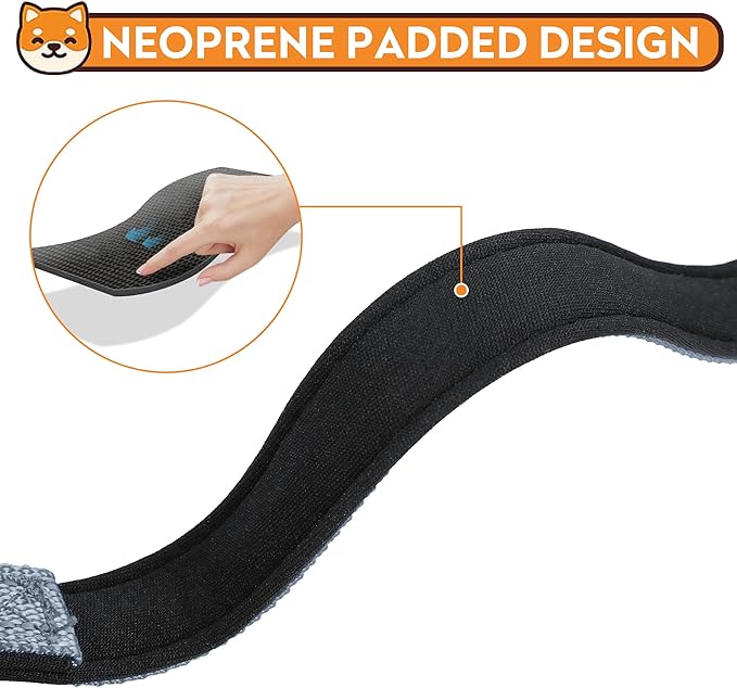 Reflective Dog Collar, Adjustable Soft Neoprene Padded Nylon Pet Collars - Image 4