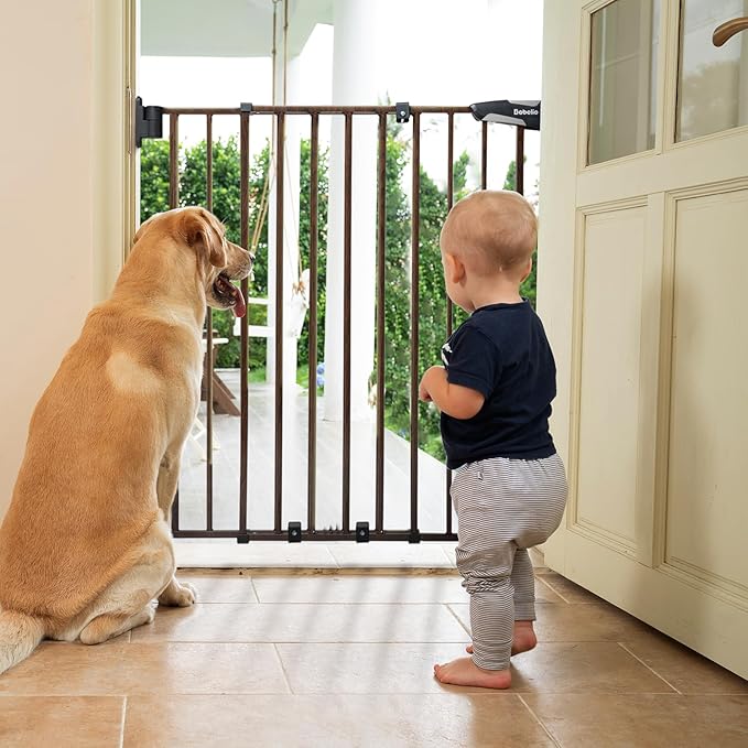 Babelio 34" Extra Tall Baby/Dog Gate - Image 8