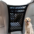 DYKESON Dog Car Net Barrier with Mesh Organizer, Pet Divider for Cars, SUVs