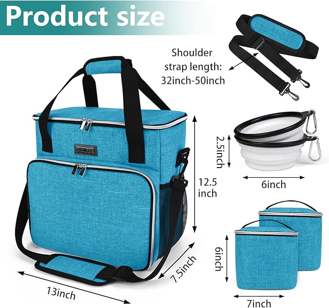 BAGLHER Dog Travel Bag, Pet Travel Bag, - Image 3