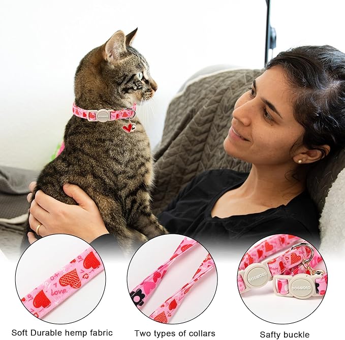 2 Pack Cat Collars Breakaway - Image 2