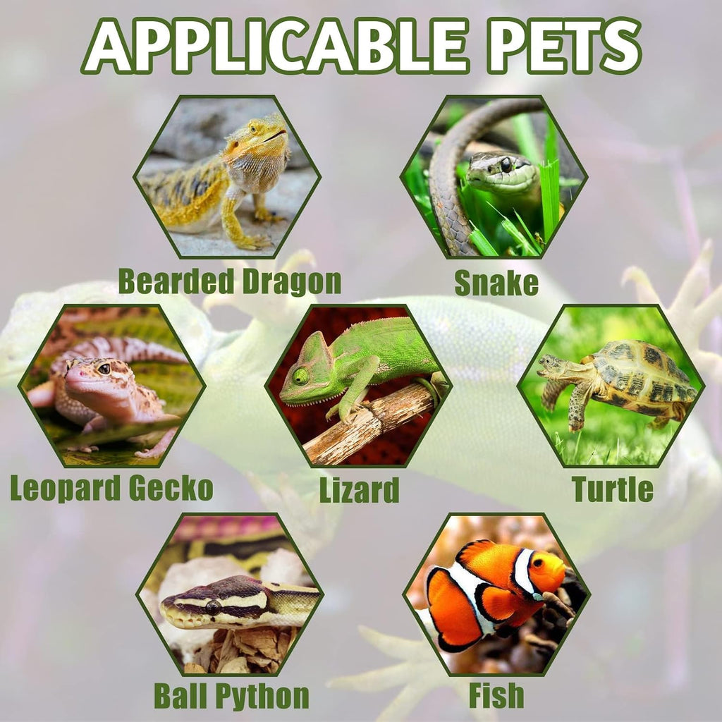 kathson Reptile Tank Decor Lizard Hide and Cave Plants Terrarium Decorations Resin Cactus Desert Aquarium Tank Habitat Accessories for Bearded Dragon Chameleon Leopard Gecko Snake Fish (Ball Cactus)