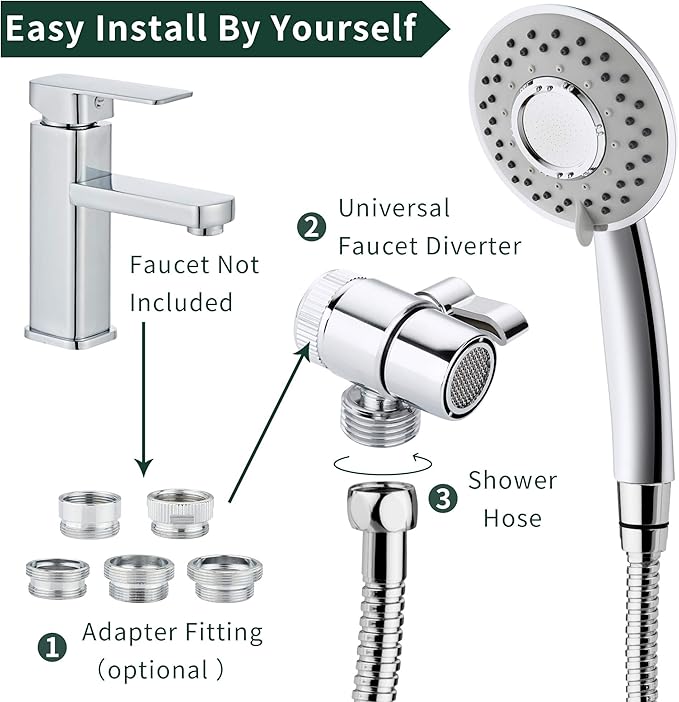 Sink Hose Shower Sprayer Attachment - Image 6