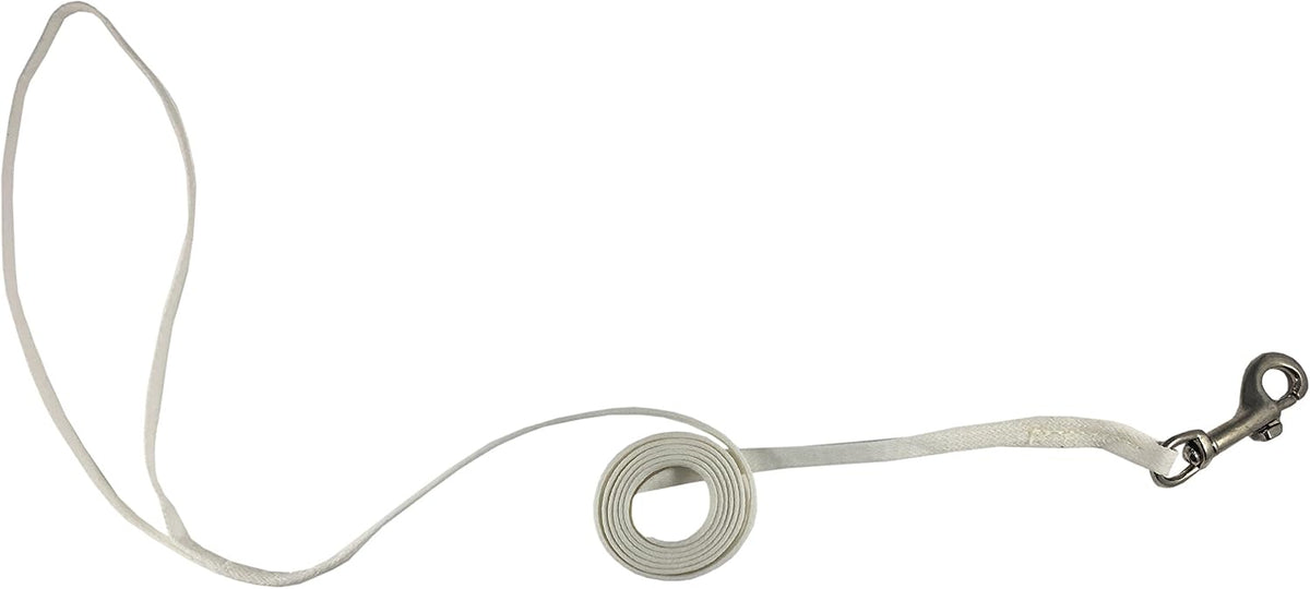 Professional Cordo-Hyde Snap Lead, 3/8-Inch Wide x 42-Inch Long, Black