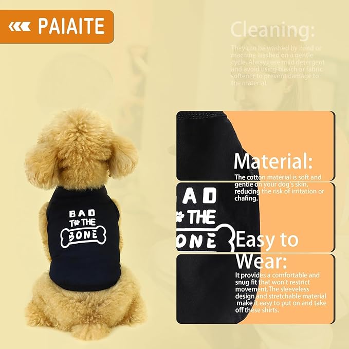 Discover Cozy Cotton Canine Wear: Soft, Lightweight, and Breathable Dog Shirt - Image 4