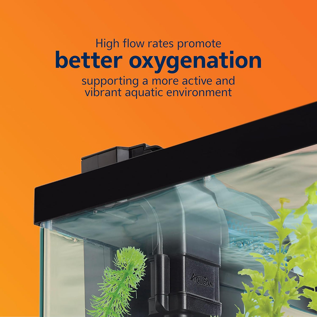 Aqueon QuietFlow 20 LED PRO Aquarium Fish Tank Power Filter For Up To 30 Gallon Aquariums