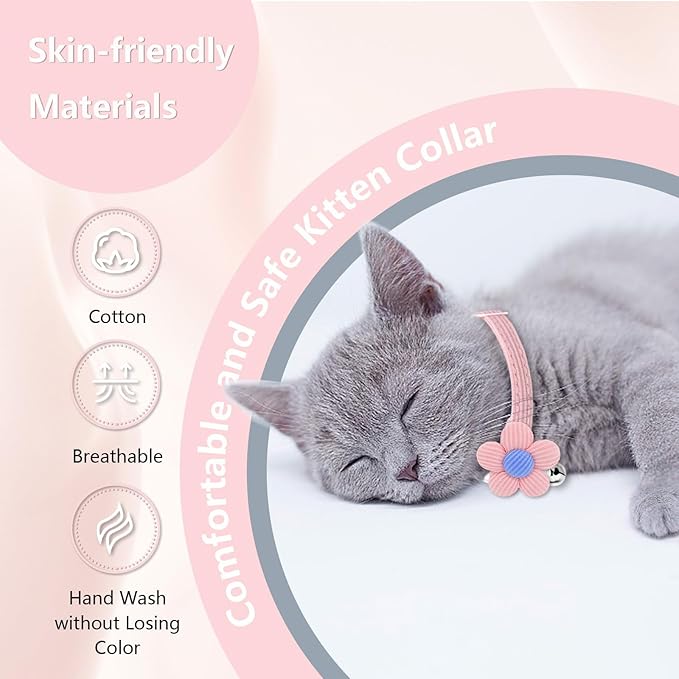 Cat Collar, HANSHILAI Kitten Collar - Image 3
