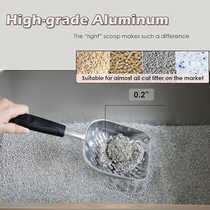 Full Metal Cat Litter Scoop - Image 3