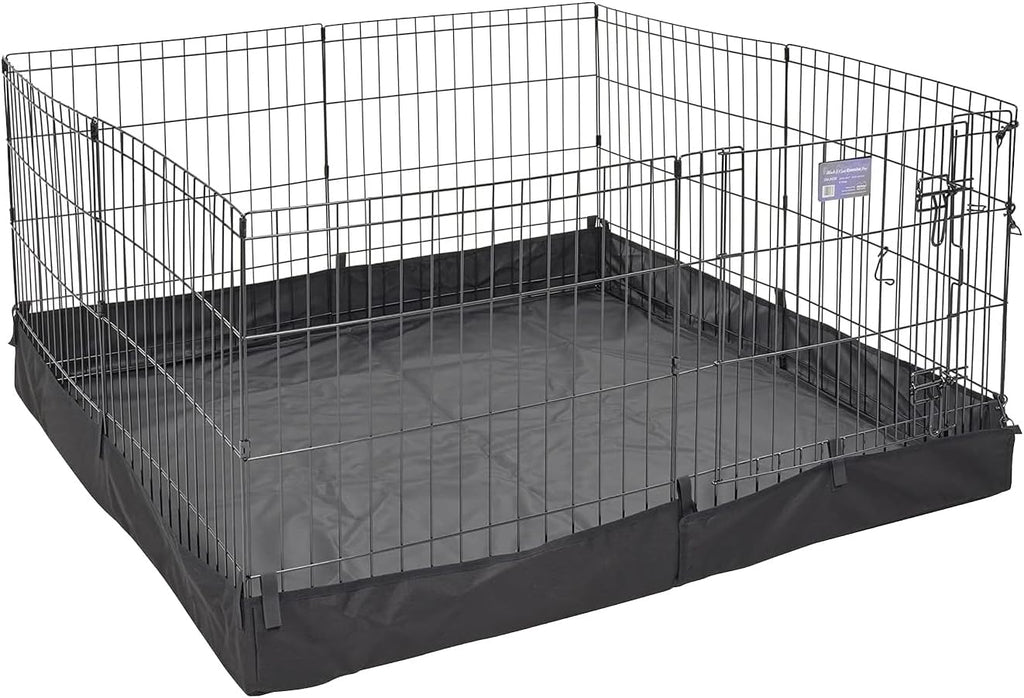MidWest Homes for Pets Square Exercise Pen Fabric Mesh Bottom