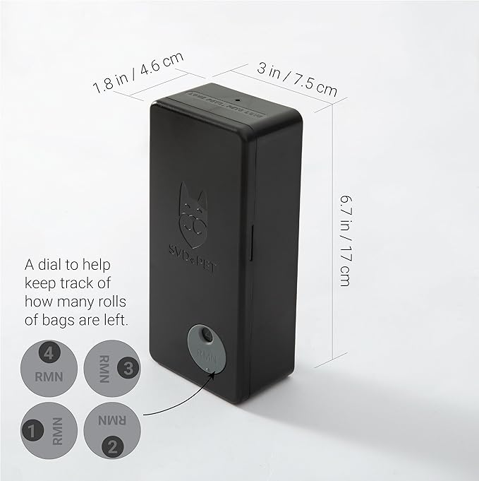 SVD.PET Dog Poop Bag Dispenser, Outdoor or Indoor Pet Waste Bag Dispenser - Image 5