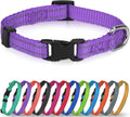 Joytale Small Dog Collar, Reflective and Adjustable Nylon Collar by Joytale