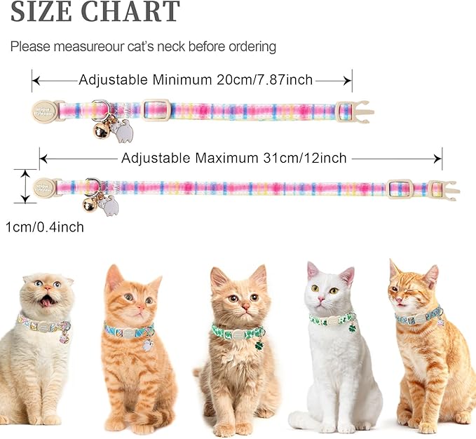 Unique style paws 2 Pack Easter Day Kitten Collar Breakaway - Image 4