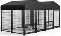 Sino Luban 2PCS Outdoor Dog Kennel Outside Run by SINOLUBAN