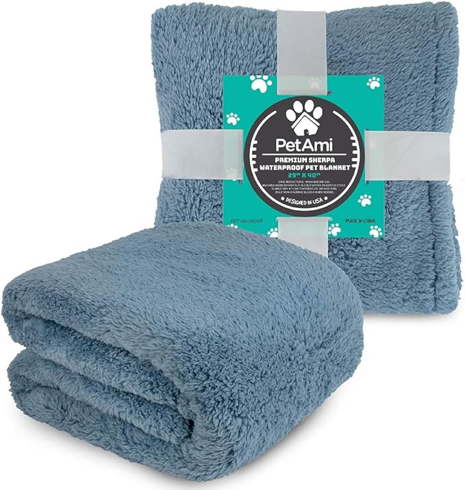 PetAmi Fluffy Waterproof Dog Blanket - Image 8