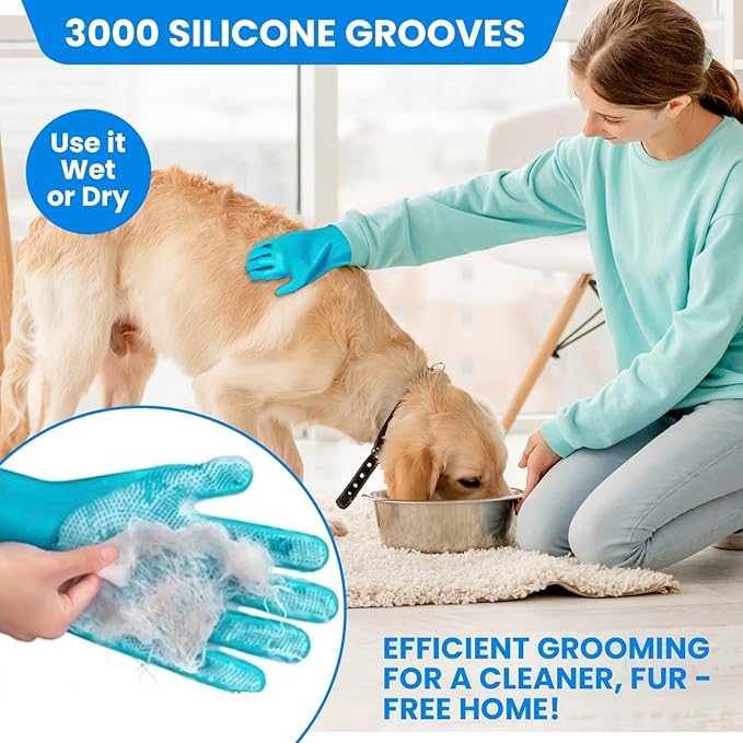 Dog Bathing Supplies – 8PCS Pet Shower & Grooming Kit - Image 4