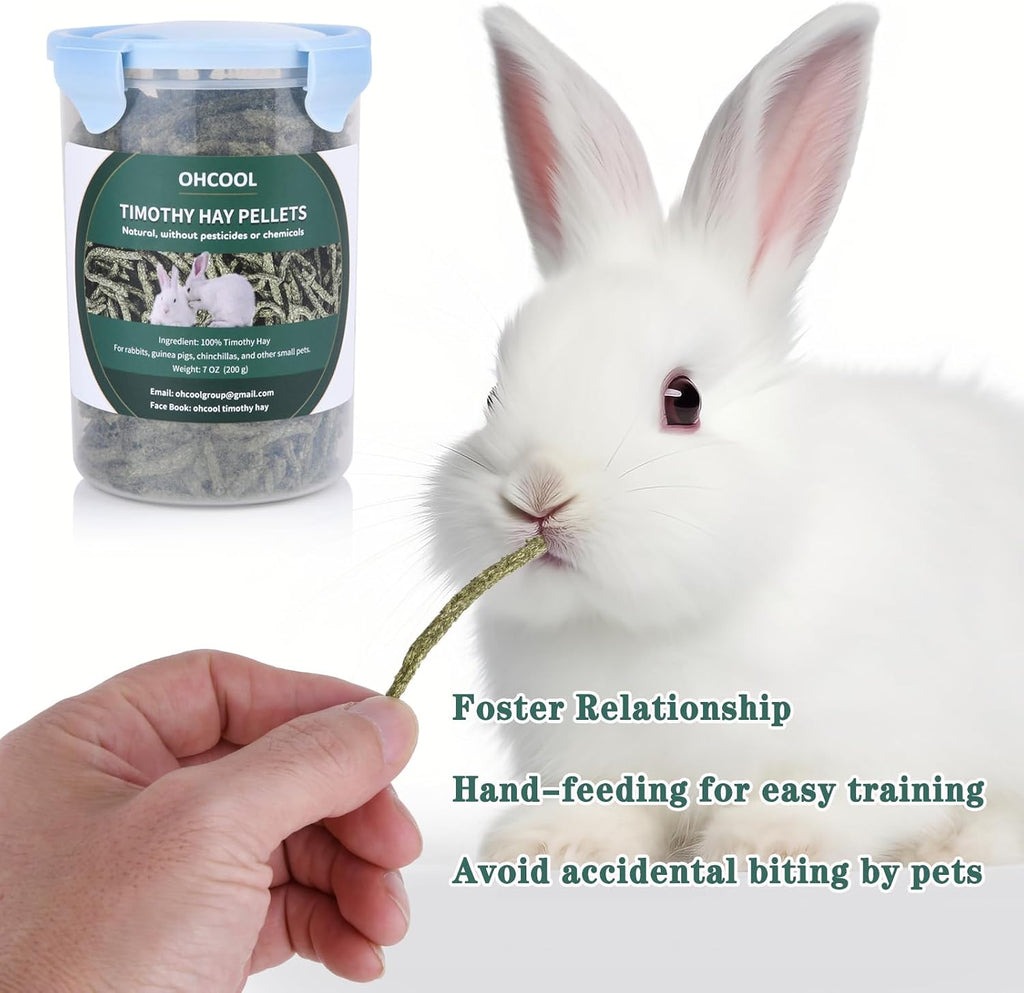 Timothy Hay Pellets, 7oz Small Pet Feed