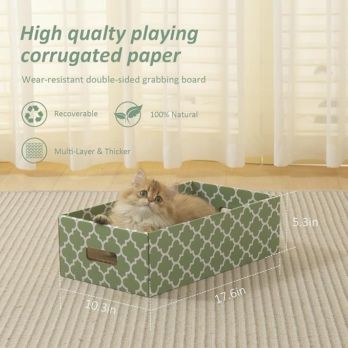 MECOOL Cat Scratching Board，5PC Cat Scratch Pad - Image 3