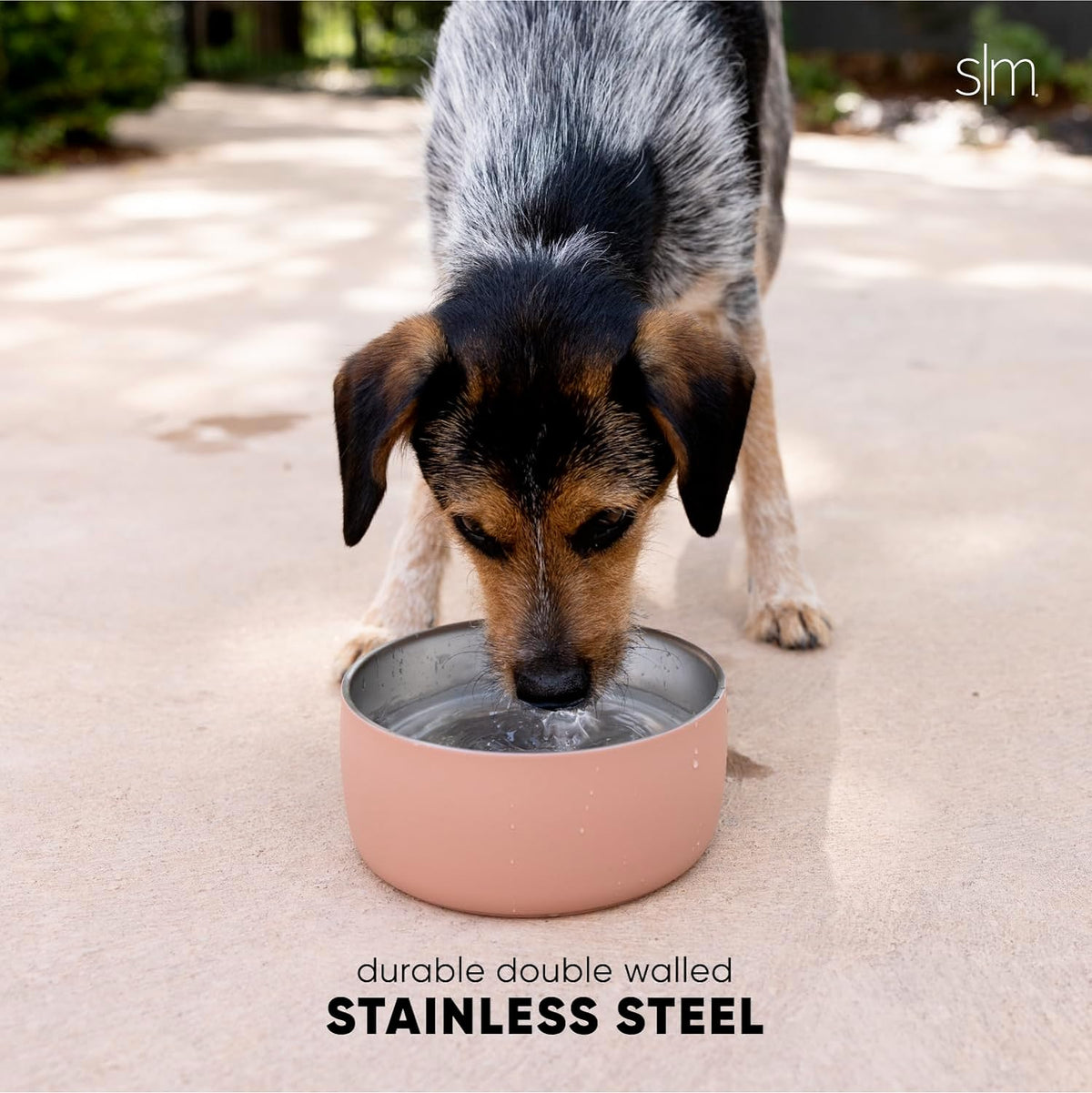 Simple Modern Dog Bowls & Cat Bowls | Large (8 Cups) | Teal