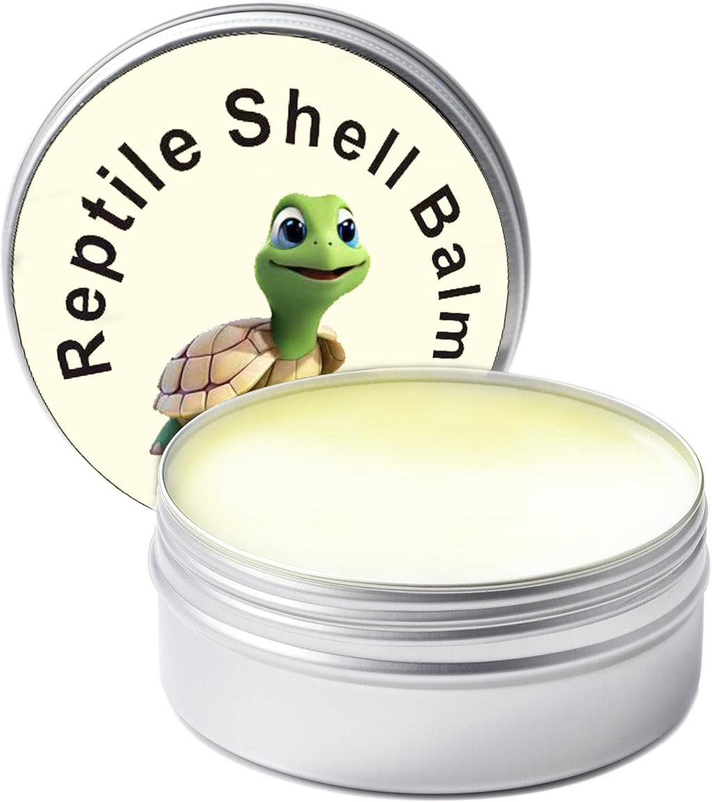 Reptile Shell Balm 2 Oz Turtle Shell Care Conditioner Moisturizer for for Tortoise, Lizard, Reptiles in Dry Environment Prevent Skin Dryness on Basking Platform, Tank, and Rock 60 g