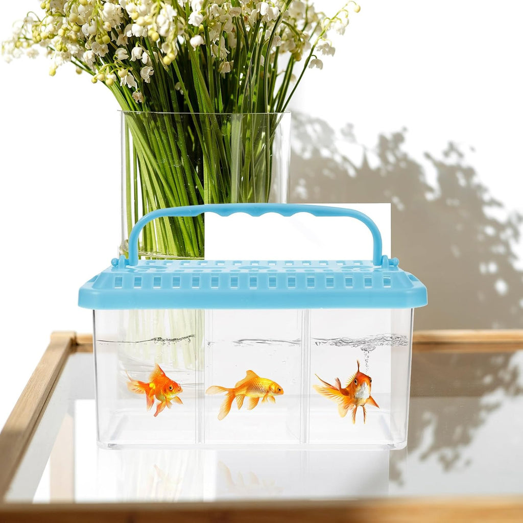 Toyvian Acrylic Fish Breeder Box, Floating Aquarium Isolation Tank
