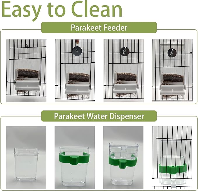 No Mess Bird Feeder Water Dispenser Set, Automatic Bird Feeder - Image 5