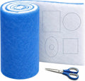 Aquarium Filter Floss, 12x72x0.75 Inch, Cut to Fit Filter Media