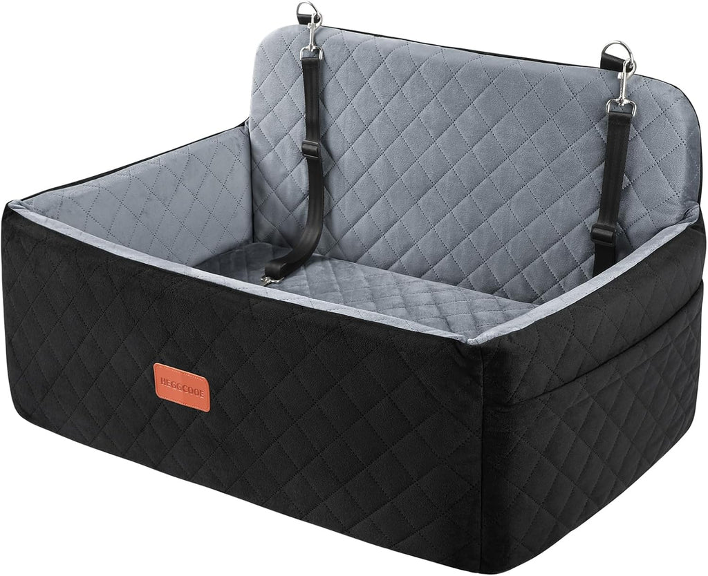 Dog Car Seat for Medium Large Dogs Under 55 lbs, Washable Pet Booster Seat
