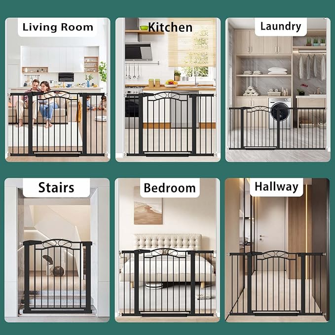 Fairy Baby 62.6"-65.3" Extra Wide Baby Gate - Image 8