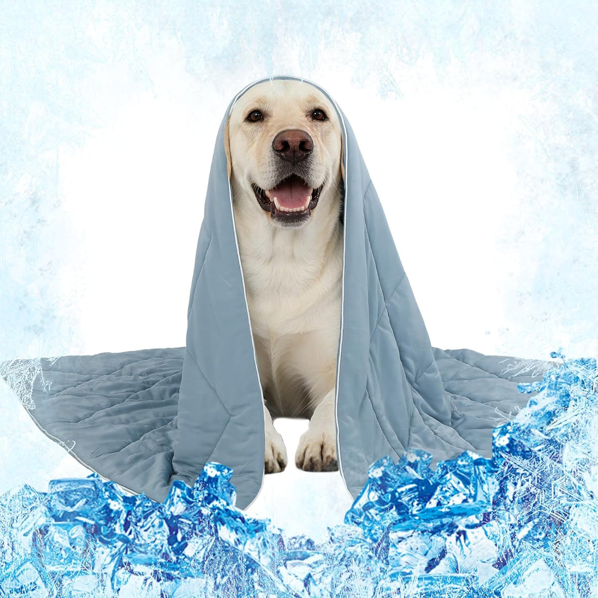 29x40in Cooling Blanket for Dogs - Machine Washable Blanket with Q-MAX>0.4
