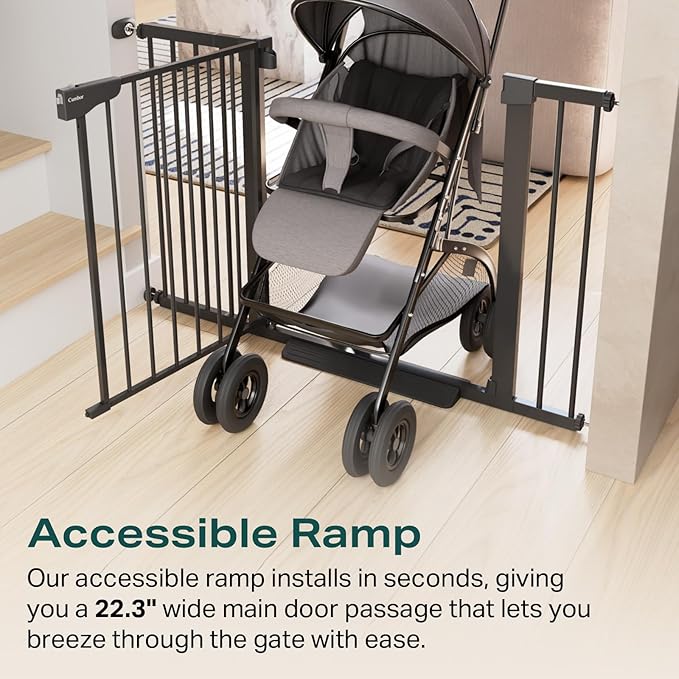 Cumbor 2 Pack 29.7-40.6" Baby Gate - Image 8