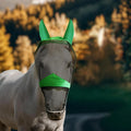 Fly Masks for Horses with Ears and Nose Cover - Comfortable Horse Fly mask with Ears for UV Protection & Sun Shield – Soft Lightweight- Breathable Horse mask (Long Nose, L)