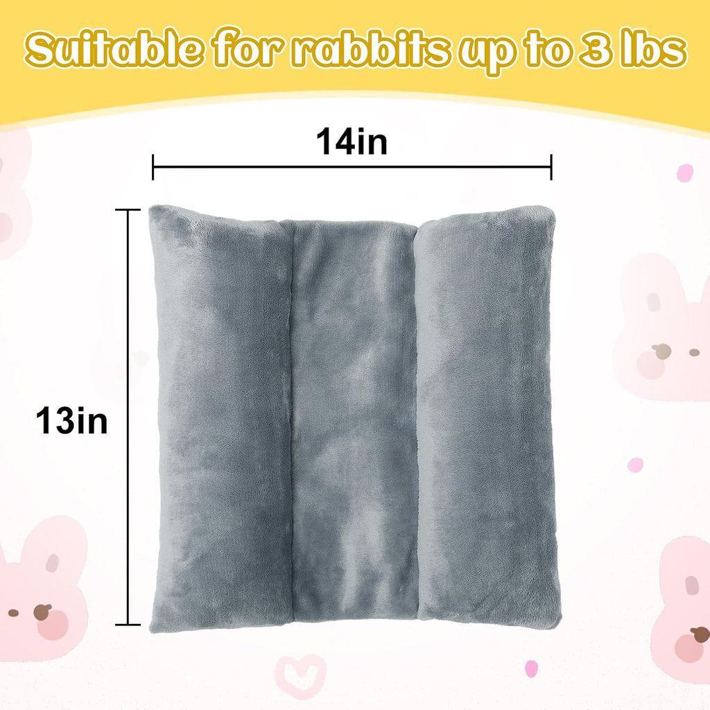 MEWTOGO 14" x 13" Bunny Bed for Rabbit Cage, Thickened & Soft