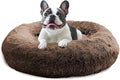 JOLLYVOGUE Calming Dog Bed Medium Size Dog, Anti-Anxiety Donut Medium Pet Bed by JOLLYVOGUE