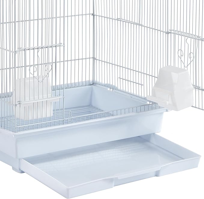 Yaheetech 39-inch Roof Top Medium Parakeet Bird Cages - Image 9