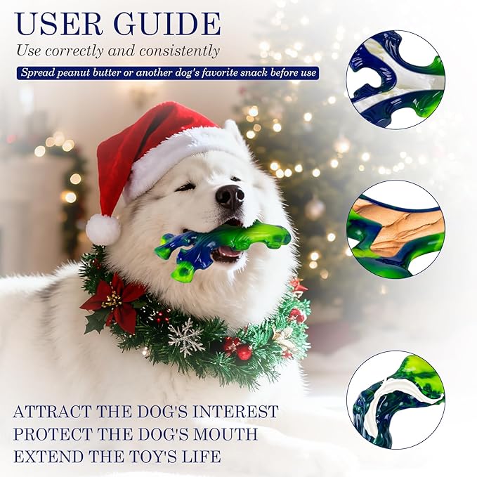9-Pack Durable Dog Toys for Large Dogs: Durable Chew Toys for Large Breed - Image 2