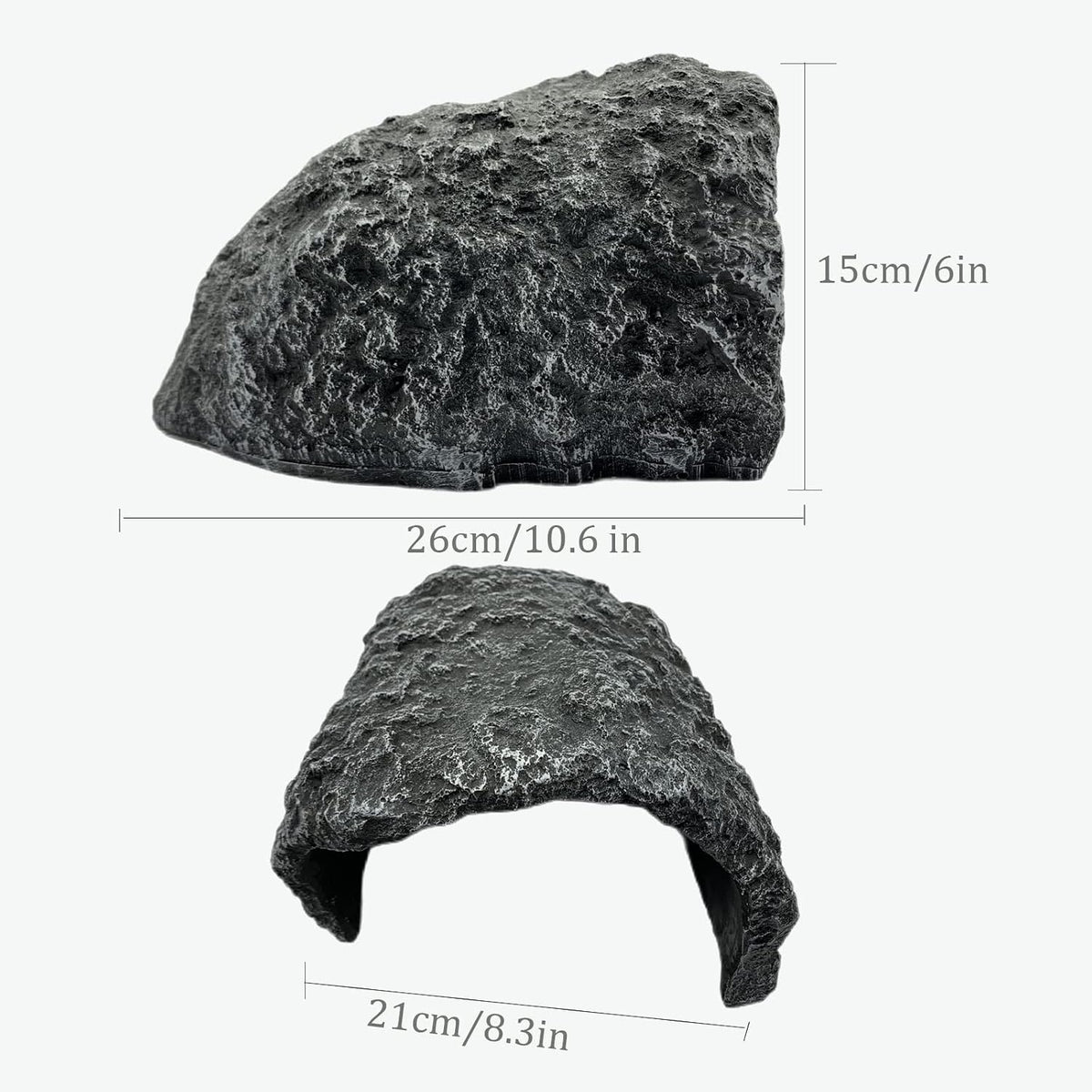 Large Realistic Rock Reptile Hide Cave