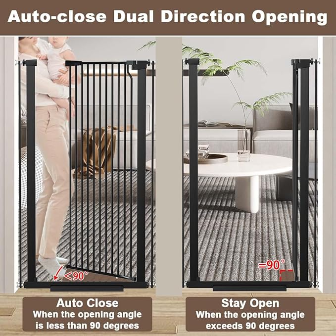 Fairy Baby 51.18" Extra Tall Pet Gate - Image 5
