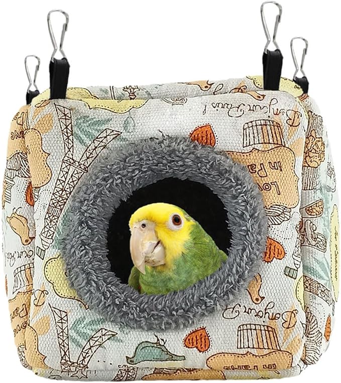 Bird Plush Nest Bed by Paxikaka