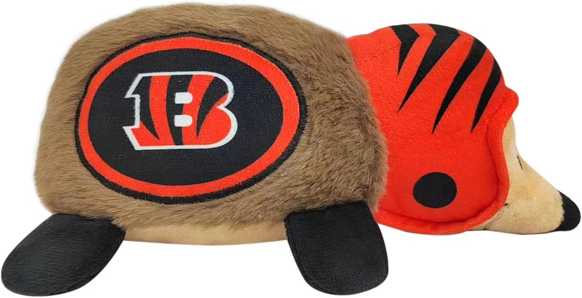 NFL Philadelphia Eagles Plush Hedgehog Toy for Dogs & Cats, Cool Soft Pet Toy for Fun and Interactive Play, Dog Chew Toy with Squeaker, Licensed Hot Pet Toy