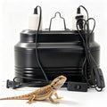 Dual Reptile Light Fixture with Independent Switches