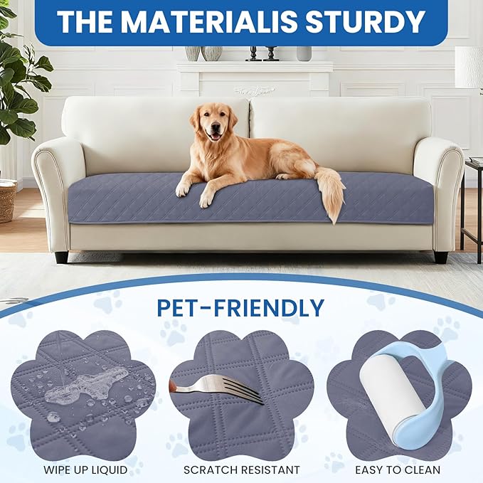 Waterproof Dog Blanket, Non-Slip Soft Pet Bed Cover, Couch Cover - Image 6