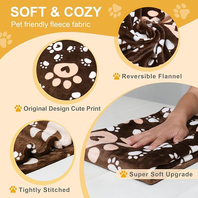 Dog Blanket, Soft Fleece Dog Blankets - Image 3