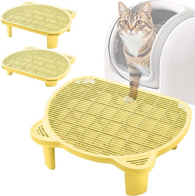 Litter Catching Step for Cat Litter Box, Litter Trap Stool for Automatic Litter by Blata